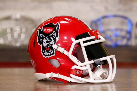 NC State Wolfpack Riddell Speed Mini Helmet - GG Edition