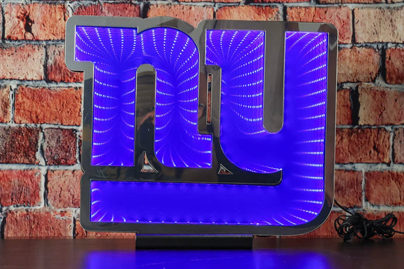 NFL LED Infinity Logo Light - New York Giants – Green Gridiron, Inc.