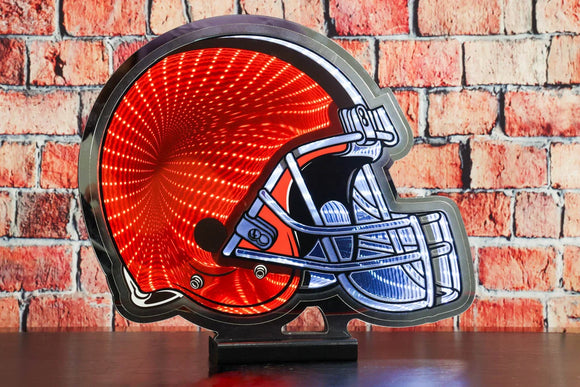 NFL LED Infinity Logo Light - Cleveland Browns