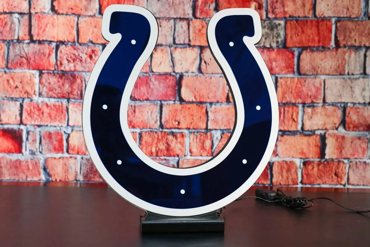 NFL LED Infinity Logo Light - Indianapolis Colts – Green Gridiron, Inc.