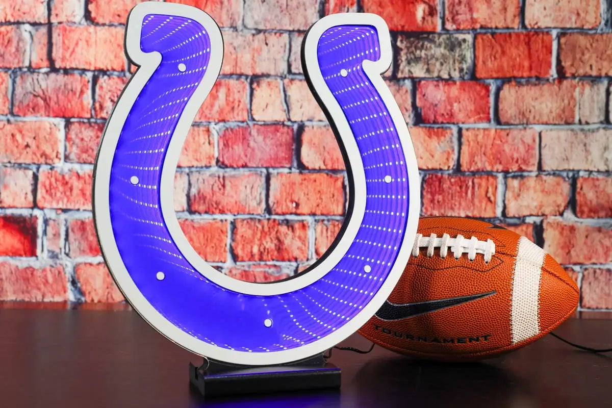 NFL LED Infinity Logo Light - Indianapolis Colts – Green Gridiron, Inc.
