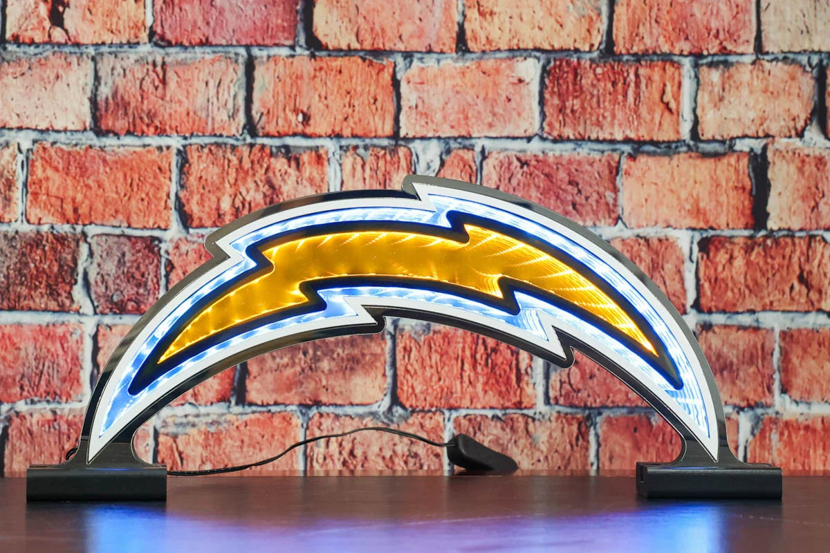 NFL LED Infinity Logo Light - Los Angeles Chargers