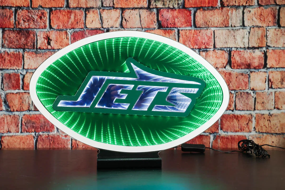 NFL LED Infinity Logo Light - New York Jets