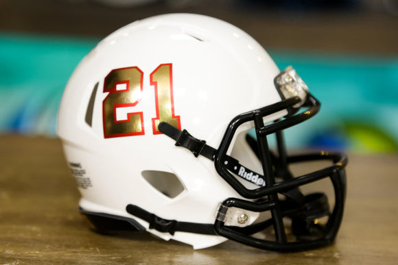 Navy Midshipmen Riddell Speed Mini Helmet - USMC Green Gridiron, Inc. Navy Midshipmen Riddell Speed Mini Helmet - USMC Green Gridiron, Inc.