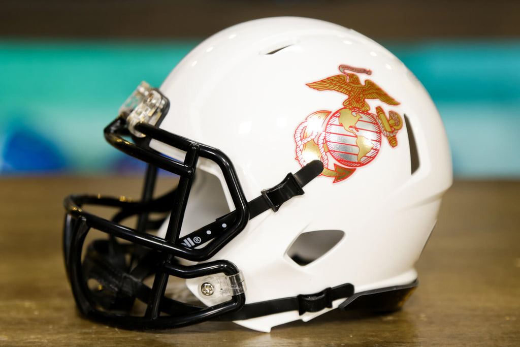 Navy Midshipmen Riddell Speed Mini Helmet Navy Midshipmen Riddell Speed Mini Helmet