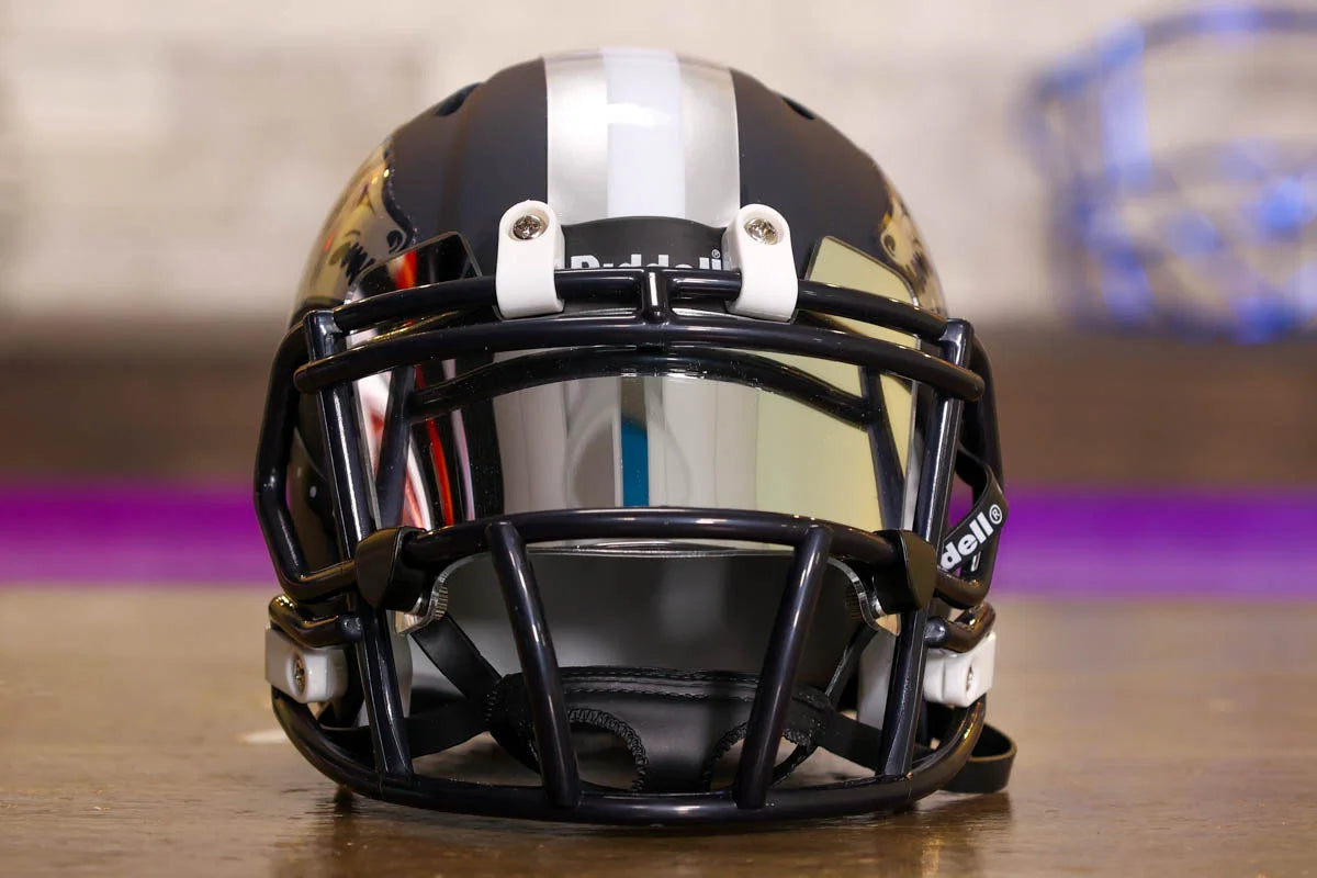 Nevada Wolf Pack Riddell Speed Mini Helmet