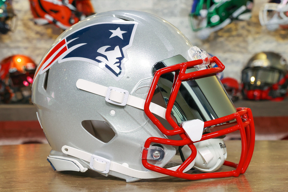 New England Patriots Riddell Speed Authentic Helmet GG Edition 00251 new-england-patriots-riddell-speed-authentic-helmet-gg-edition-00251