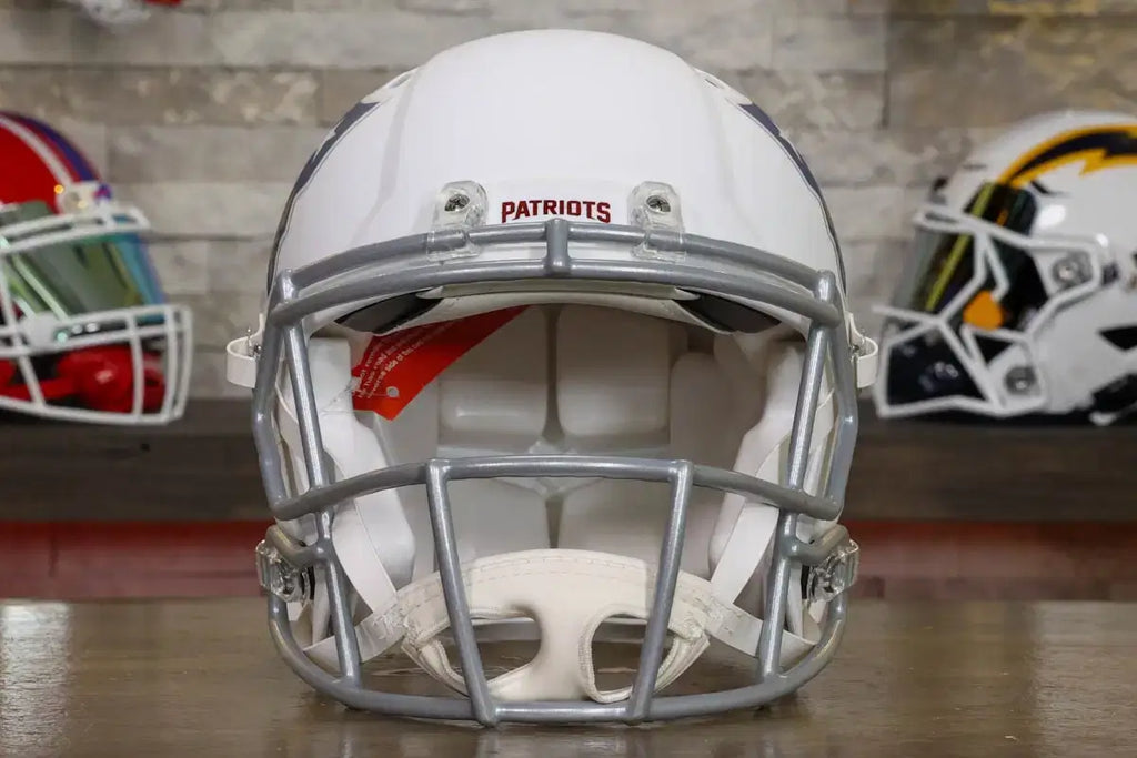 authentic uk football helmet New England Patriots Riddell Speed Authentic Helmet