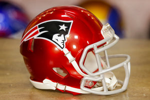 New England Patriots Riddell Speed Mini Helmet - Flash