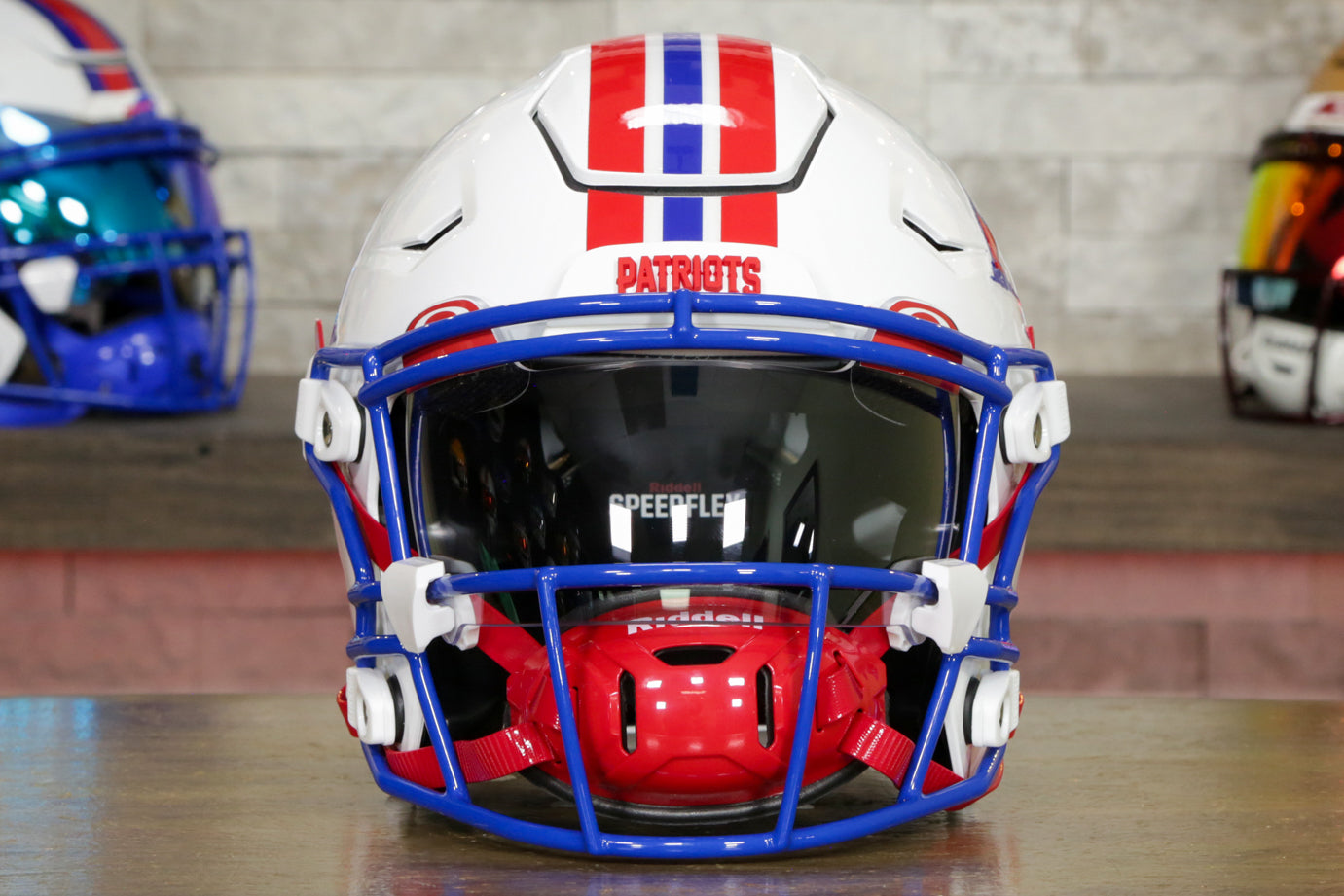 Julian Edelman New England Patriots Casque de Benin Julian Edelman New England Patriots Casque de Benin