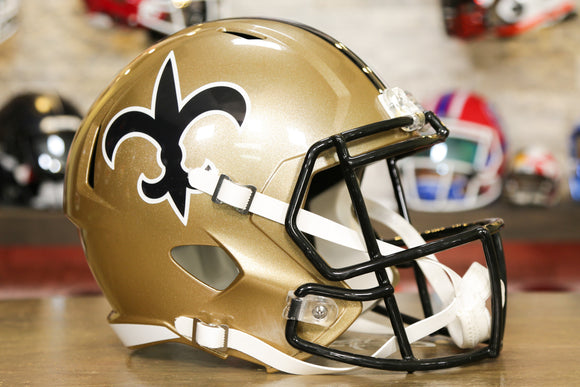 New Orleans Saints Riddell Speed Replica Helmet - 1976-1999 Throwback