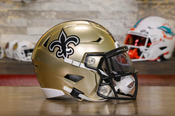 New Orleans Saints Riddell SpeedFlex Mid-Size Helmet
