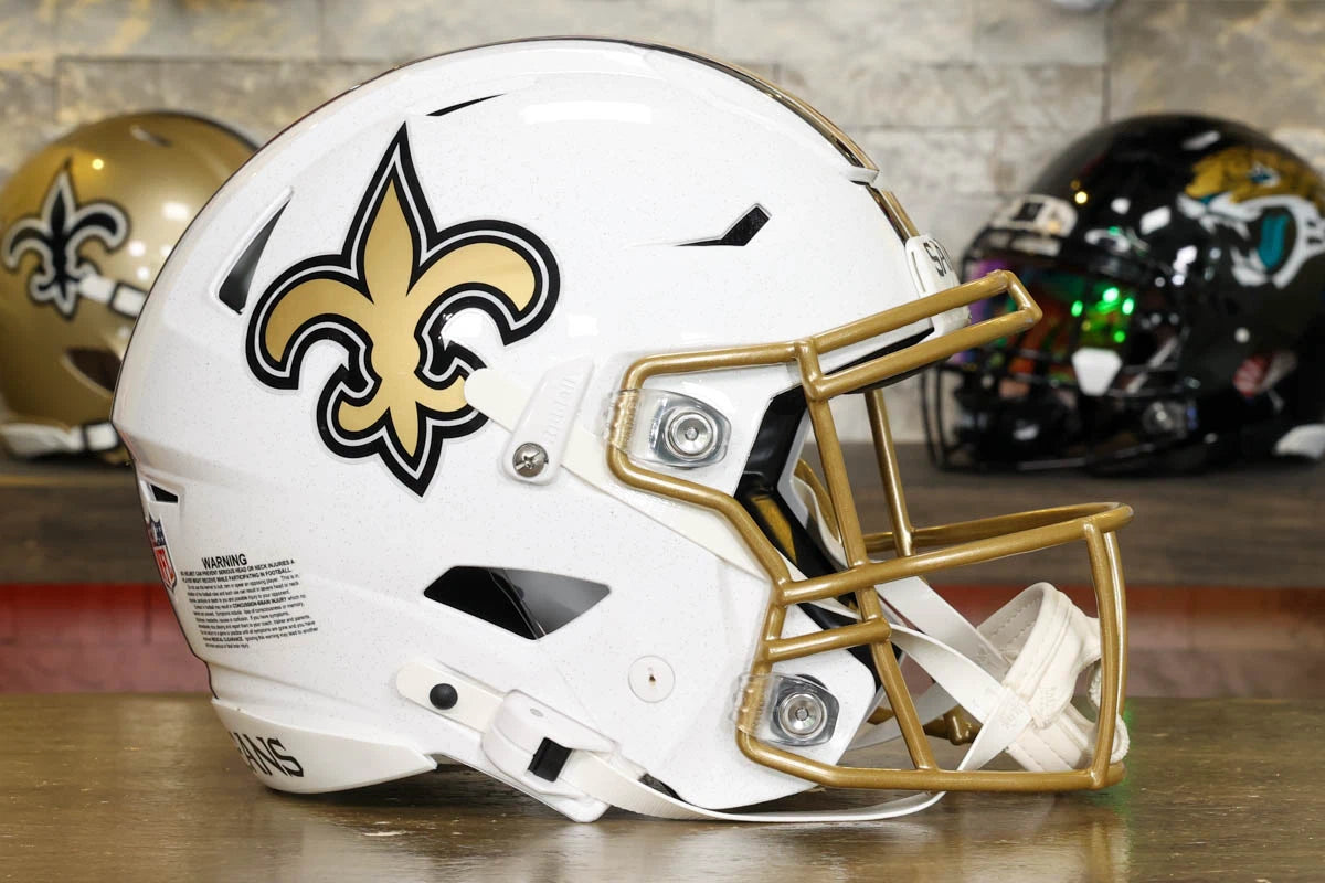 budget for a football helmet New Orleans Saints Riddell SpeedFlex Helmet