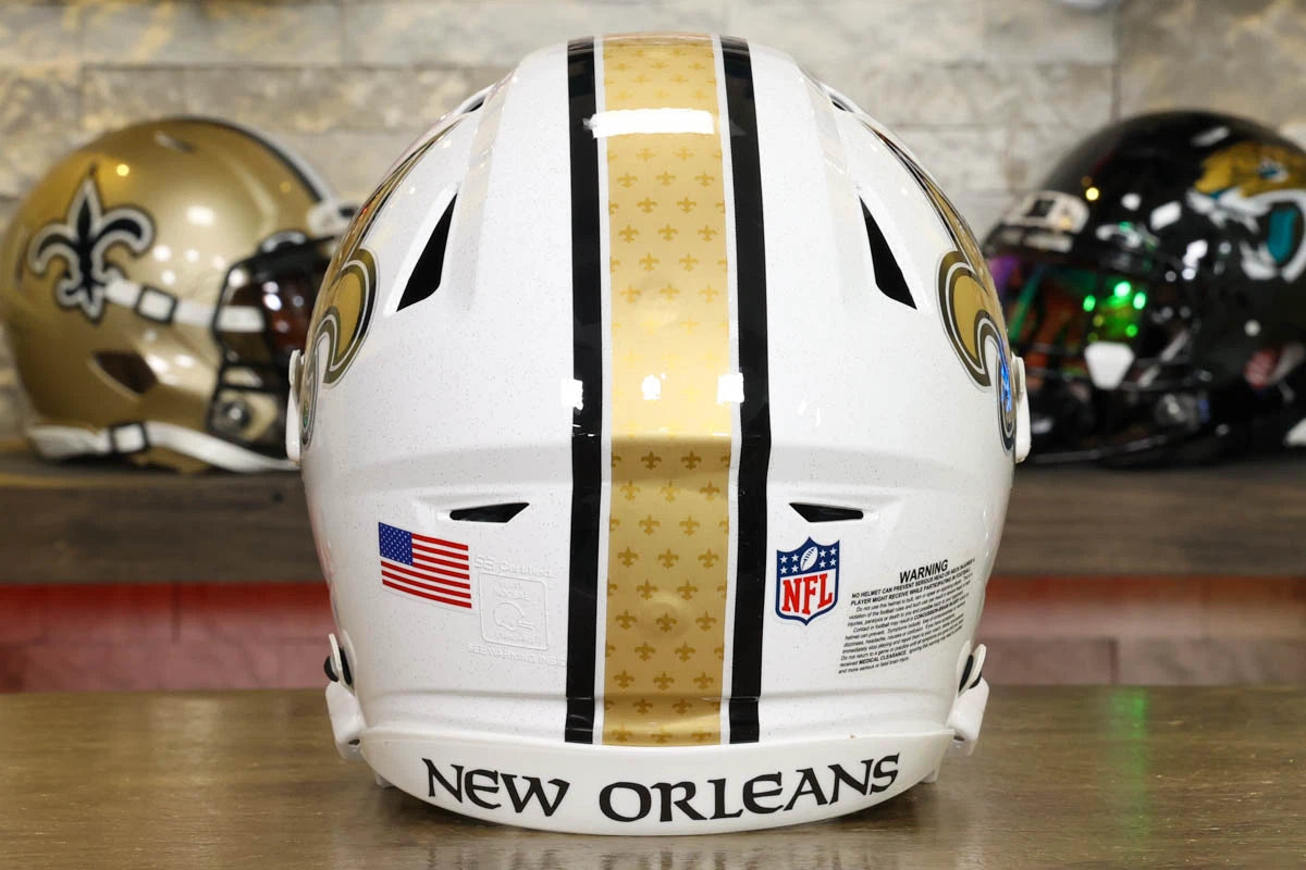 2025 New Orleans Saints On Field Alternate Authentic Speedflex