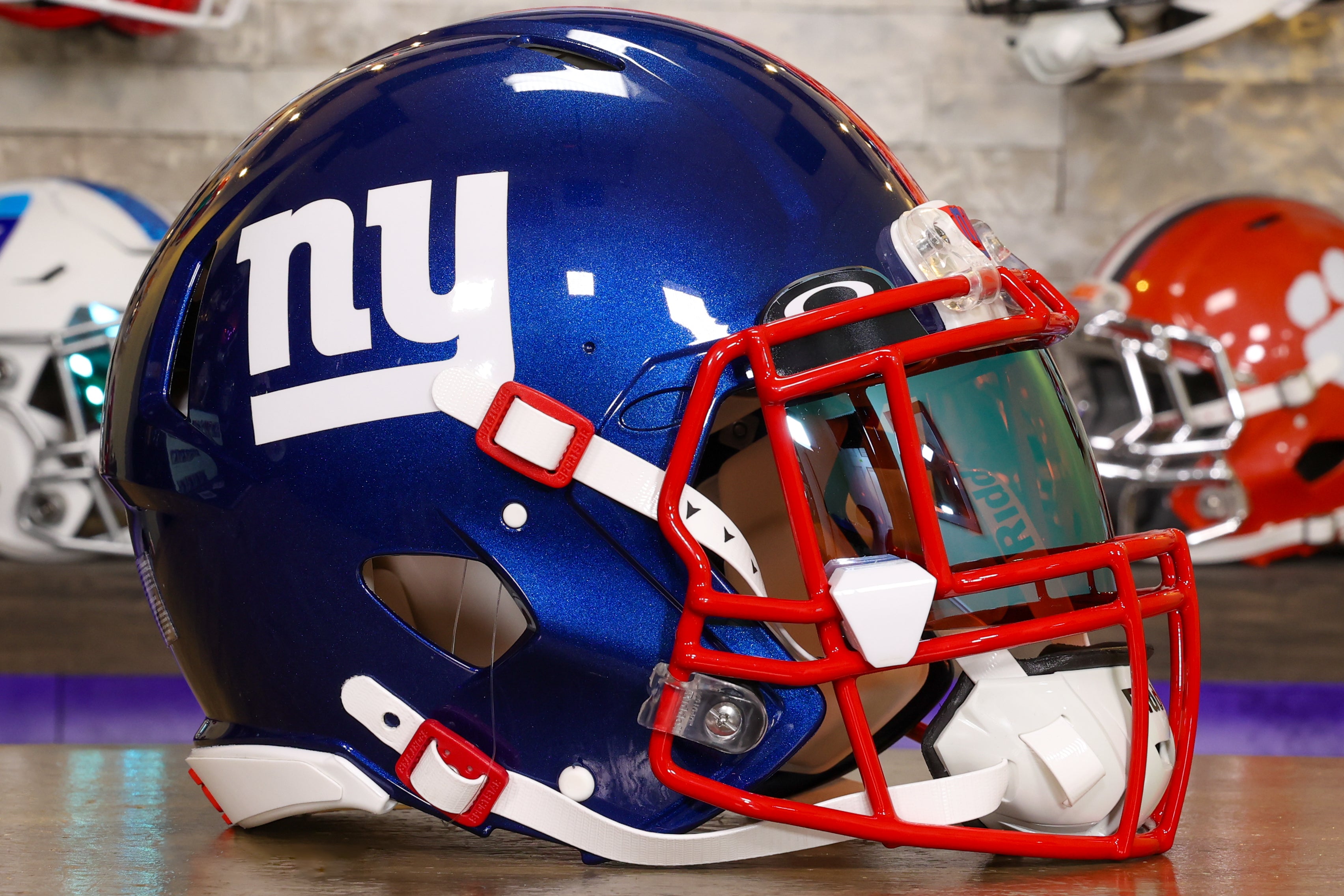 New York Giants Riddell Speed Authentic Helmet - GG Edition 02709