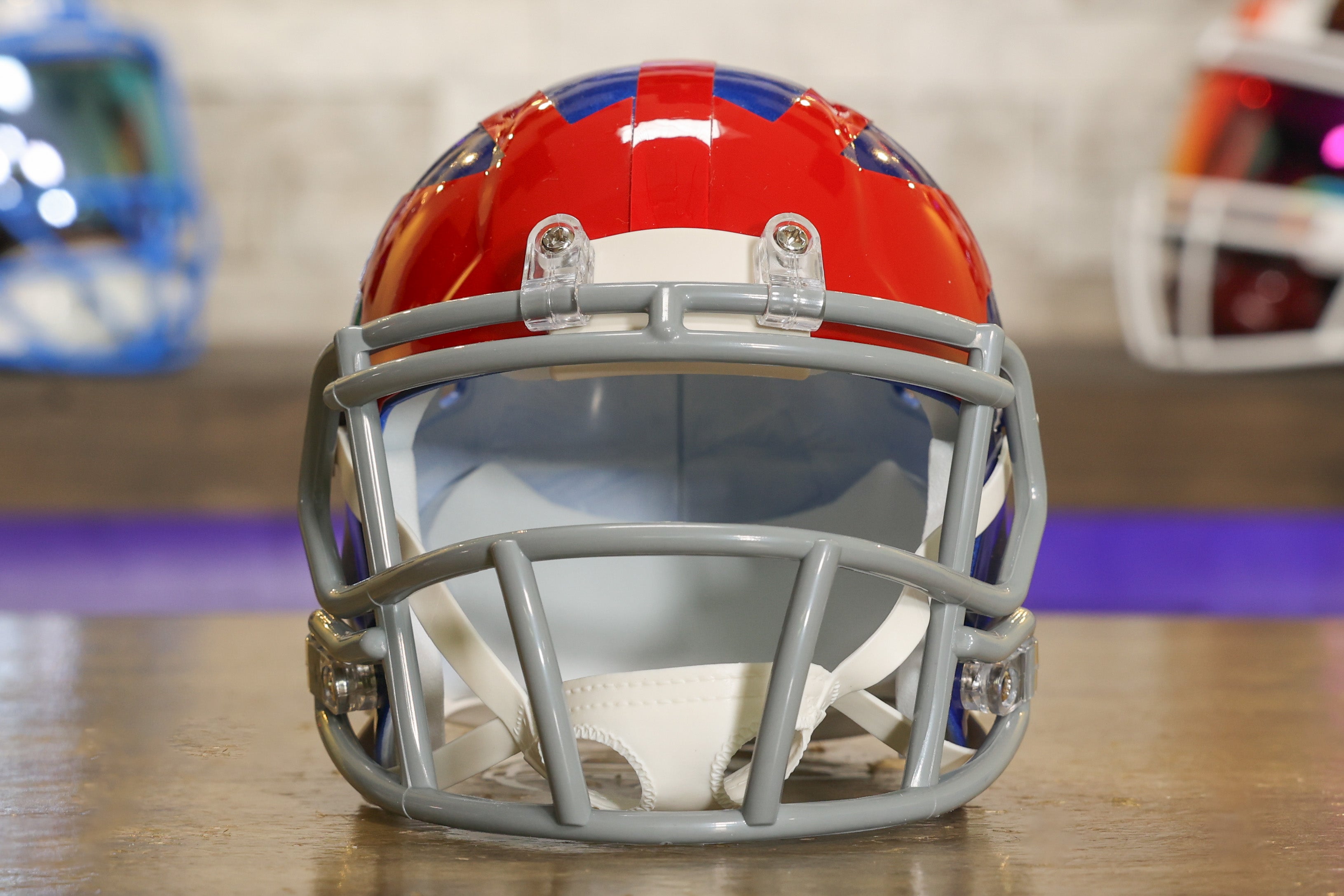 blaze revolution speed mini football helmet giants New York Giants Riddell Speed Mini Helmet