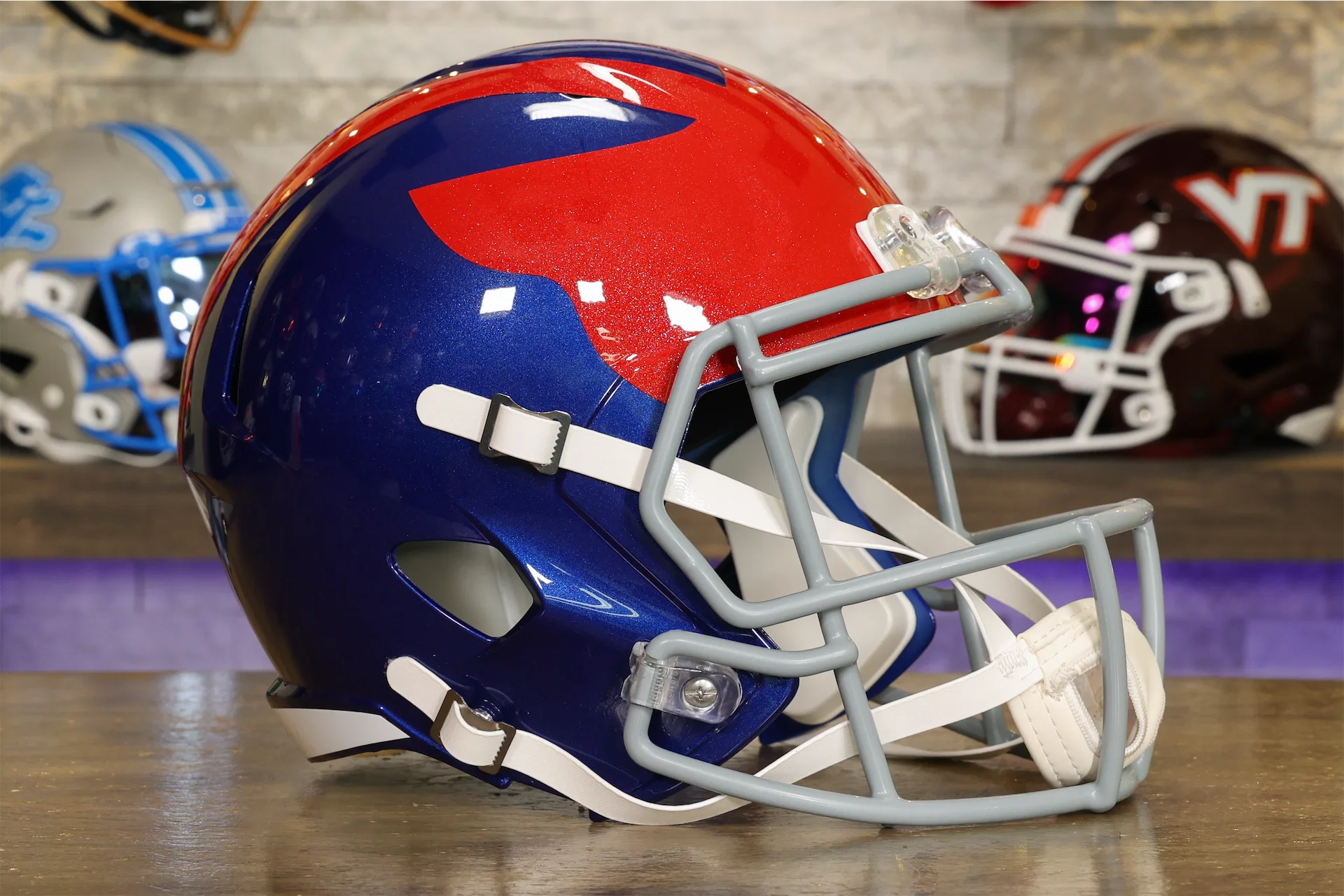 alternate nfl football helmets New York Giants 2024 On Field Alternate Replica Speed