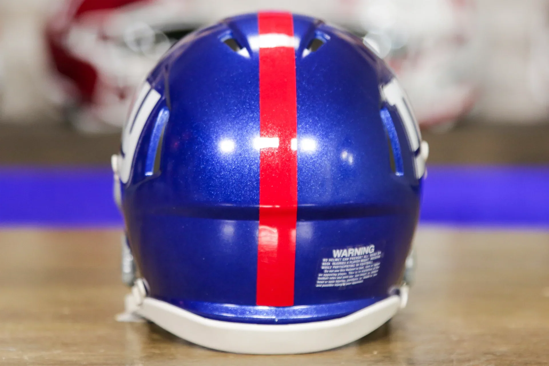 ＮＦＬ　ニューヨーク・ジャイアンツ　ヘルメット リデル NFL レプリカミニヘルメット ジャイアンツ│アメフト用品専門店