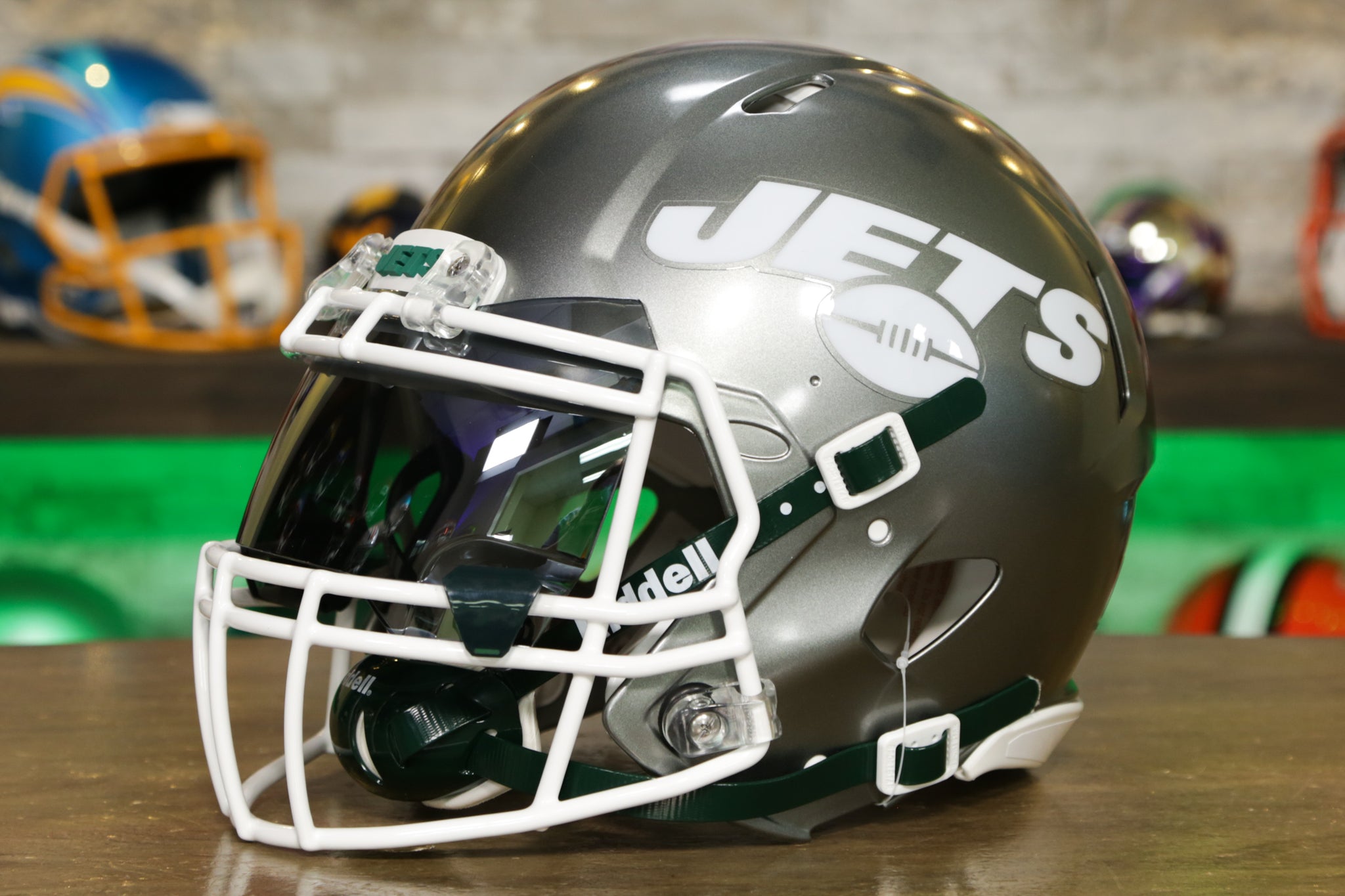 chrome football helmet visor SHOC Zero G Plus Visor