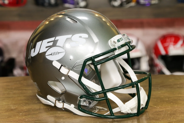 NewYorkJetsRiddellFlashHelmet0