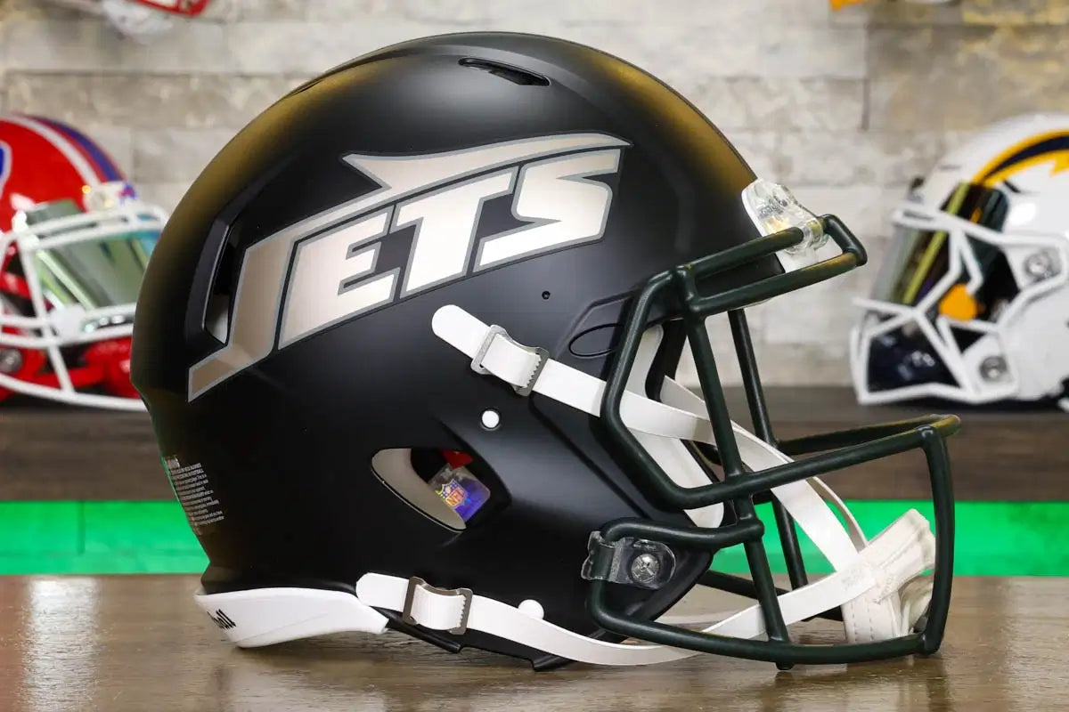 New York Jets Riddell Speed Authentic Helmet - Rivalries