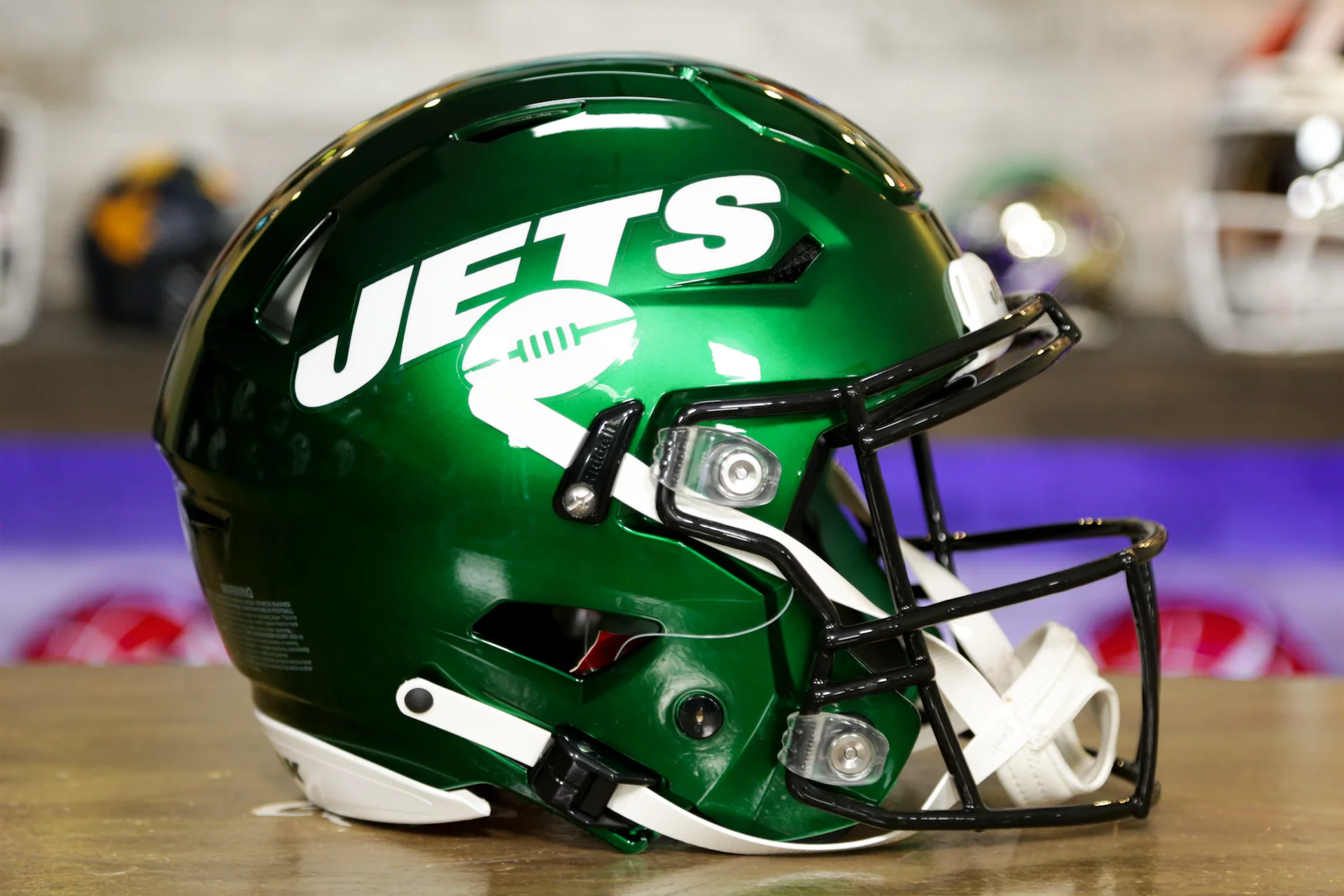 Jets Rave Helmet New York Jets Riddell SpeedFlex Helmet – Green Gridiron, Inc.