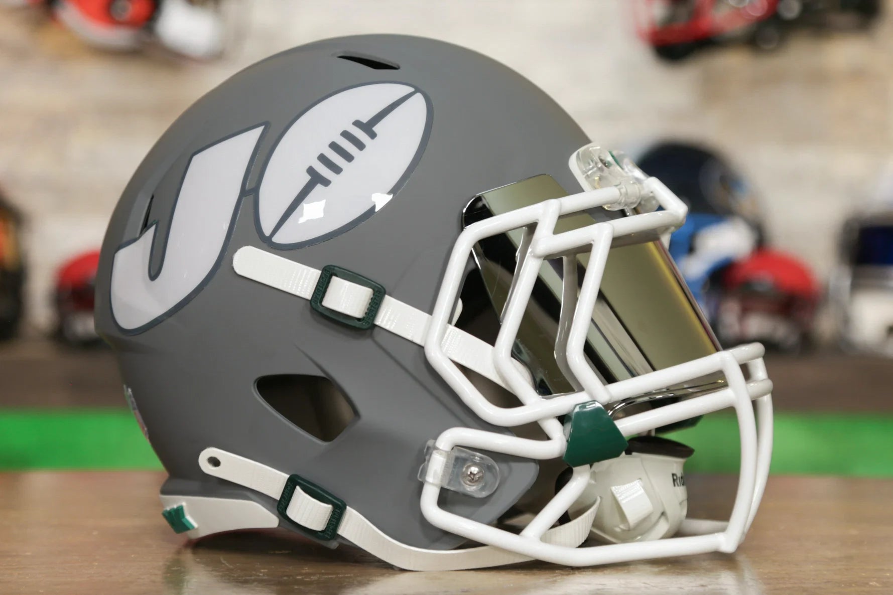 New York Jets Riddell Speed Display Helmet