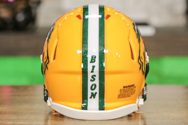 ebay speed north dakota state university mini football helmet North Dakota State Bison Riddell Speed Mini Helmet
