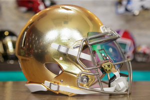 Notre Dame Fighting Irish Riddell Speed Authentic Helmet - GG
