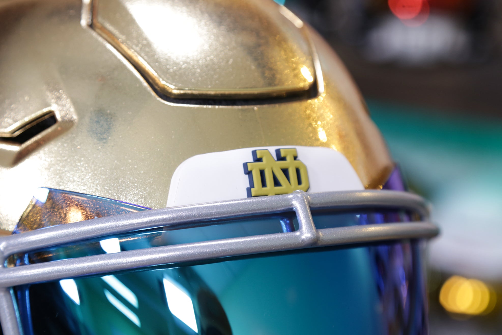 Notre Dame Fighting Irish Riddell SpeedFlex Helmet - GG Edition 00380 ...