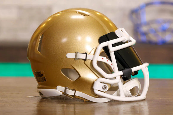 Notre Dame Fighting Irish Riddell Speed Mini Helmet - GG Edition
