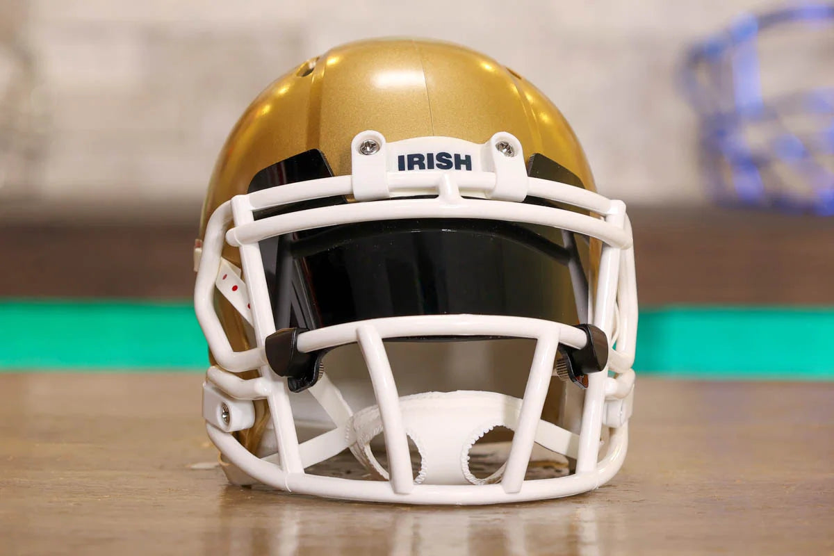 Notre Dame Fighting Irish Riddell Speed Mini Helmet - GG Edition