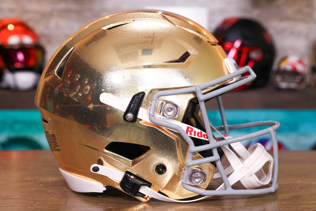 Notre Dame Fighting Irish Riddell SpeedFlex Authentic Helmet - HydroFX –  Green Gridiron, Inc.