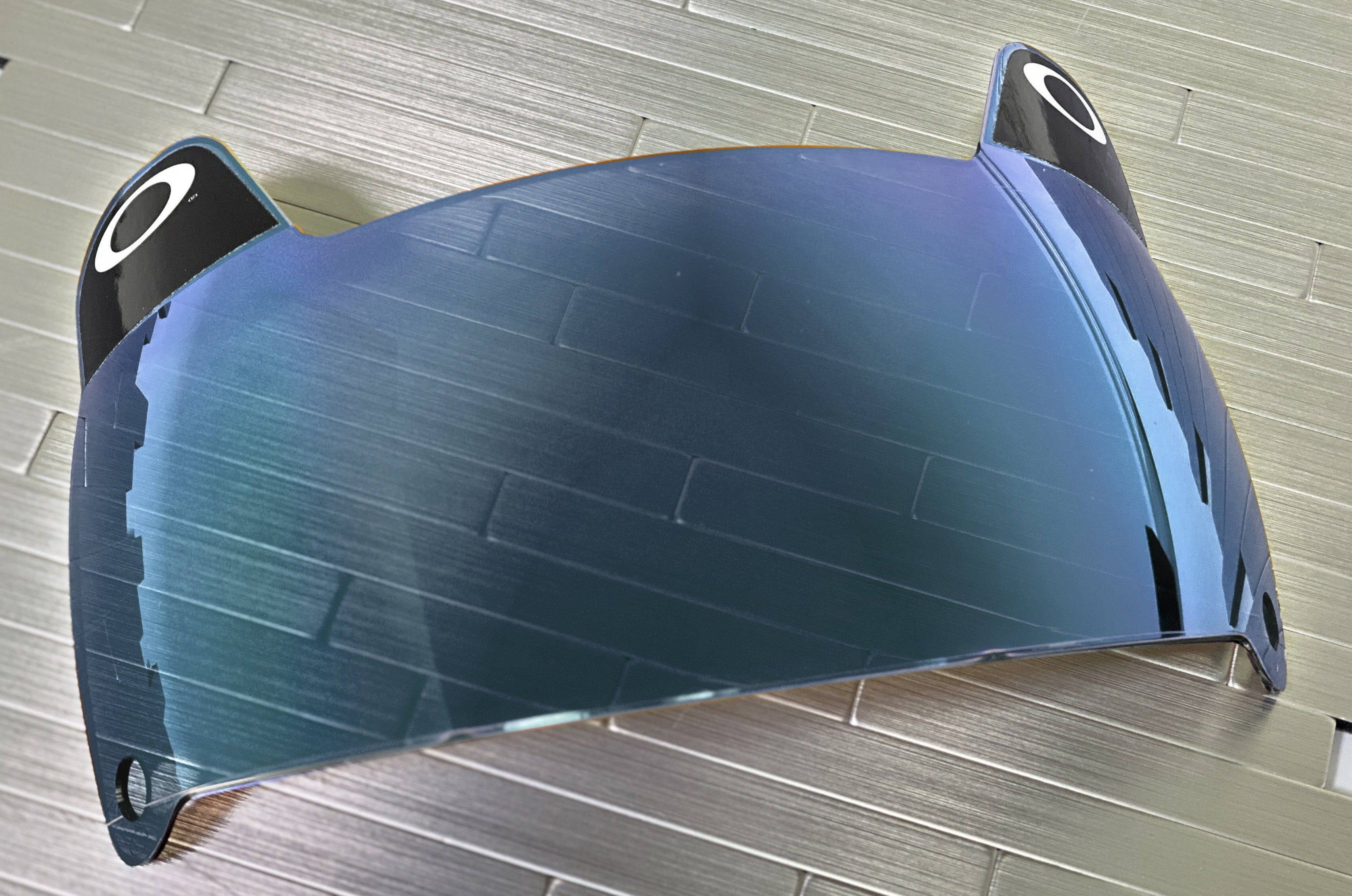 Oakley Legacy Visor - PRIZM Sapphire – Green Gridiron, Inc.