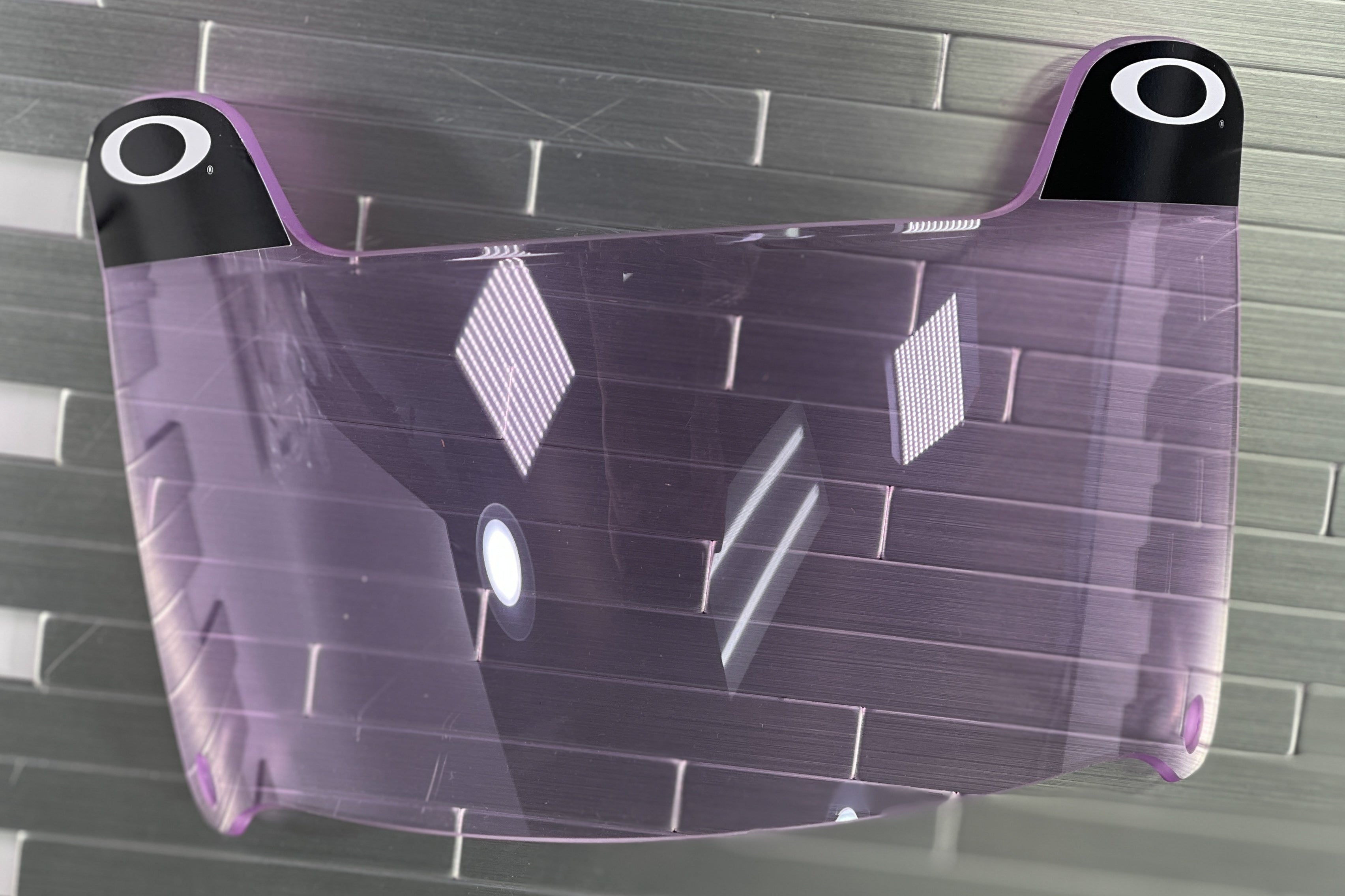 百*式様 ウインドブロッカー　蛍光バイオレット Oakley Pro Visor - PRIZM Clear – Green Gridiron, Inc.