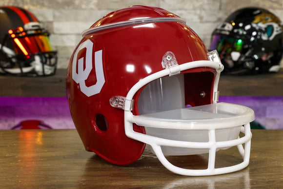 american football snack helmet lidl Oklahoma Sooners Snack Helmet – Green Gridiron, Inc
