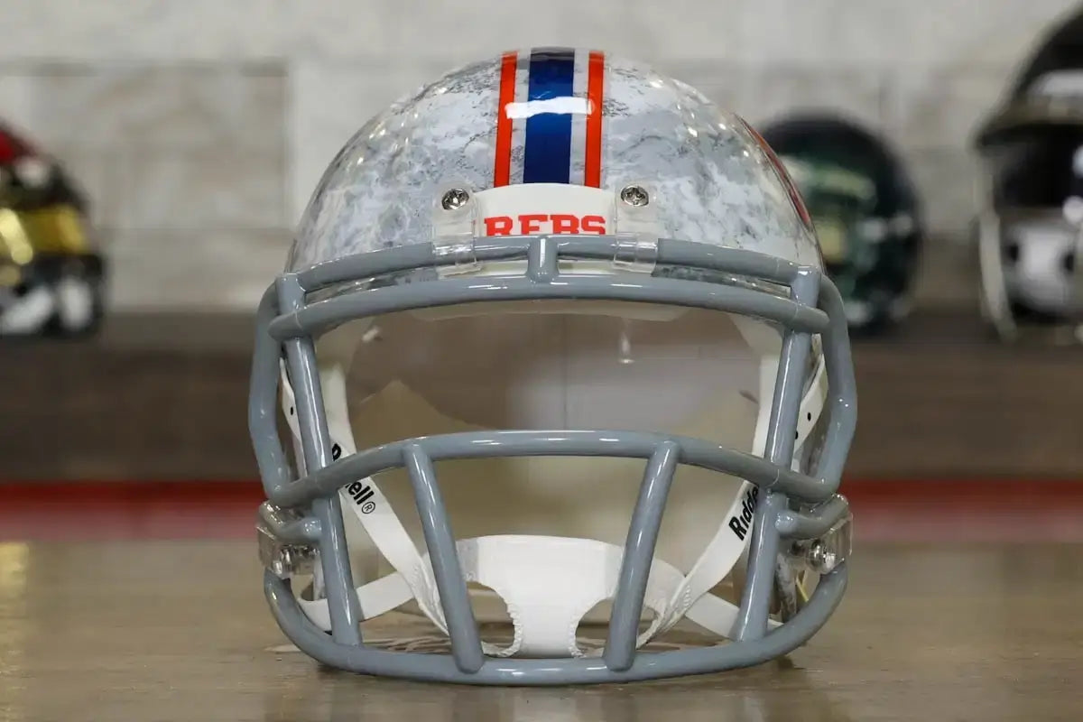 digital camo football helmet Ole Miss Rebels Riddell Speed Mini Helmet