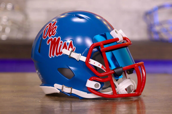 children's ole miss football helmet Ole Miss Rebels Riddell Speed Mini Helmet