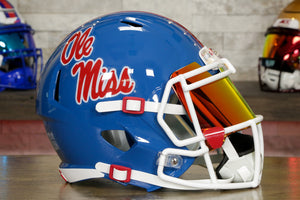 Mississippi Rebels Riddell Speed Replica Helmet - GG Edition