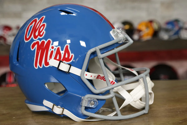 Ole Miss Rebels Riddell Speed Display Helmet