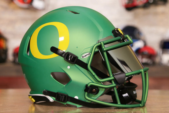 Oregon Ducks Riddell Speed Authentic Helmet GG Edition 00294