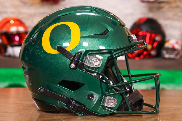 all oregon football helmets Ducks Black with Wings Revolution Speed Mini Helmet your dashboard Oregon Ducks Riddell SpeedFlex Helmet