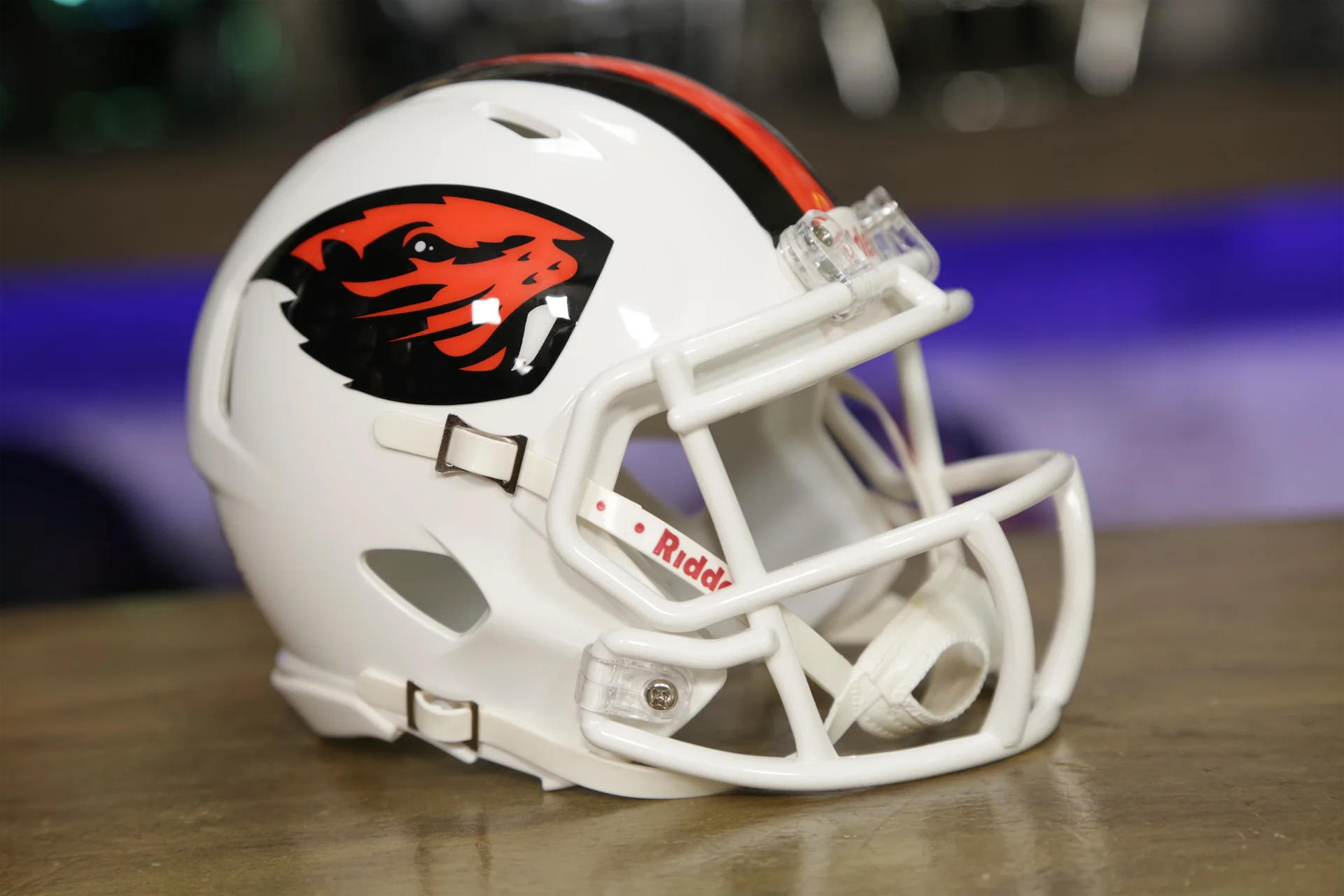 authentic oregon state football helmet Oregon State Beavers Riddell Speed Mini Helmet
