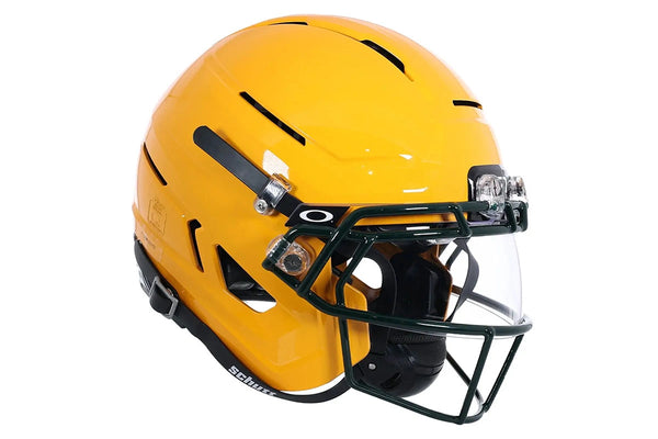 f7 helmet yellow Schutt F7-ROPO-SW-NB-VC without the use of a handheld pump Boasts a sleek Georgia Tech Yellow Jackets Football