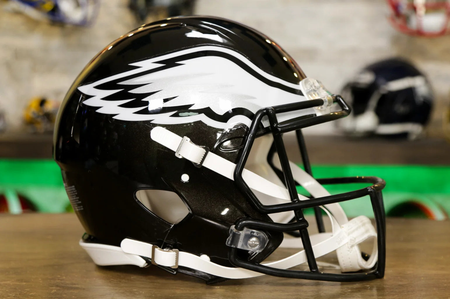 football eagles helmet Philadelphia Eagles Riddell Speed Authentic Helmet
