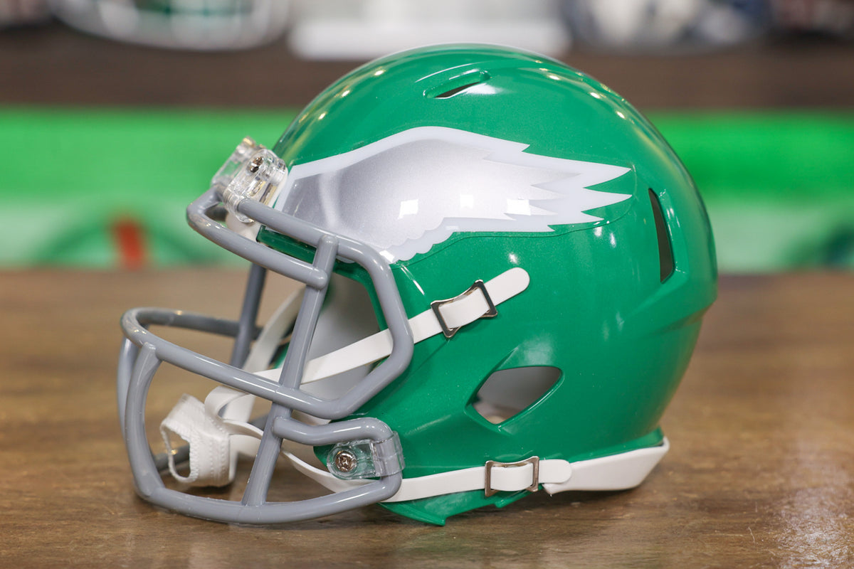 Philadelphia Eagles Riddell Speed Mini Helmet Alternate Green
