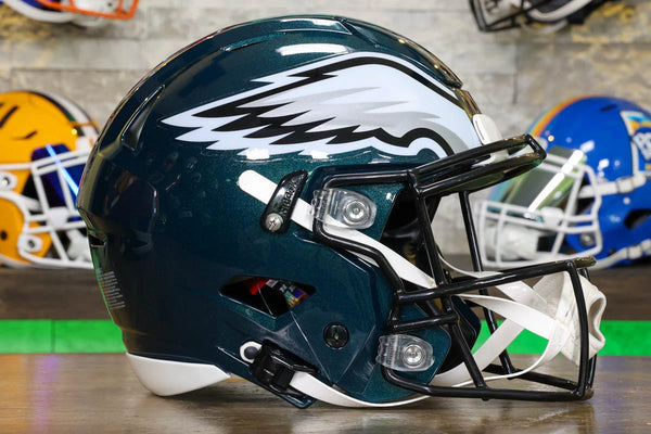 eagles football helmet maroon Philadelphia Eagles Riddell SpeedFlex Helmet – Green Gridiron, Inc