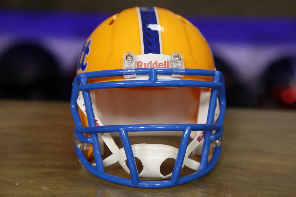 Pittsburgh Panthers Riddell Speed Mini Helmet – Green Gridiron, Inc