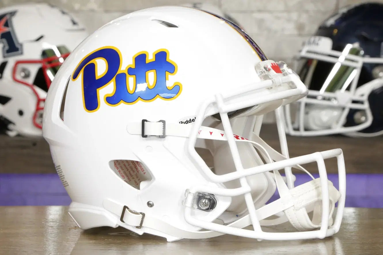 authentic pitt football helmets Pittsburgh Panthers Riddell Speed Authentic Helmet