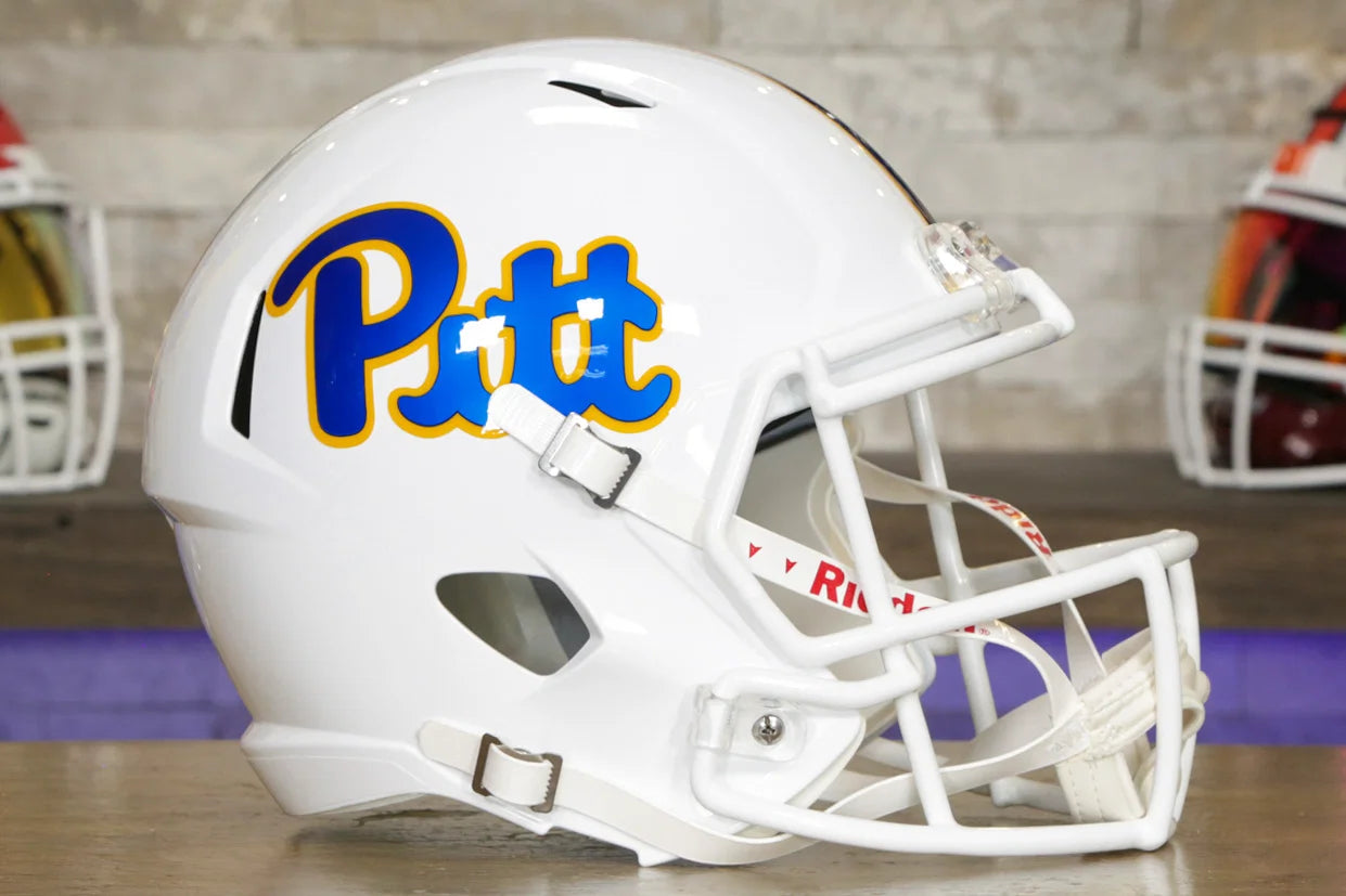 alternative football helmets Pittsburgh Panthers Riddell Speed Display Helmet